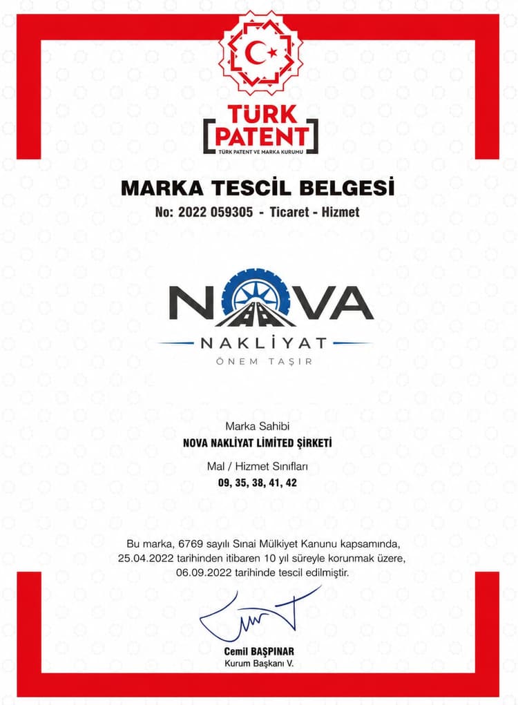 Marka Tescil Belgemiz